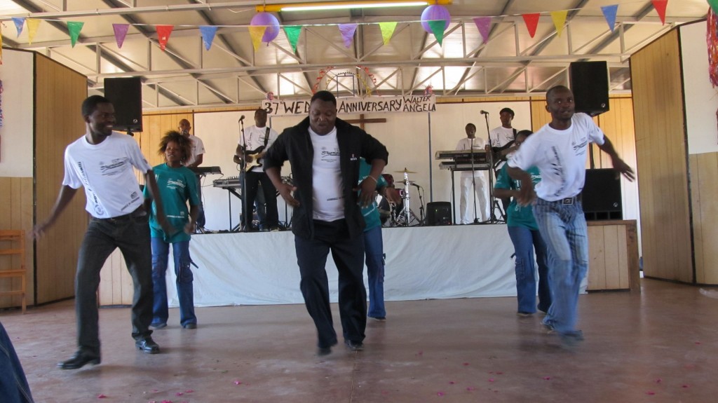 Alleluya band during their previous performance in the Umodzi Hall